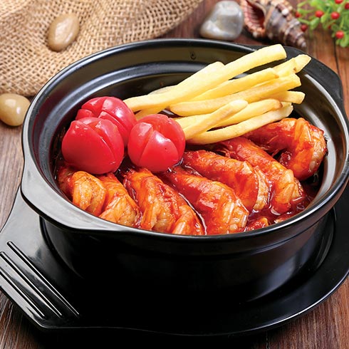 蝦得樂燒汁蝦米飯-?；术r蝦飯