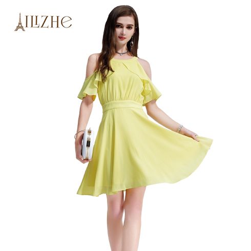 艾麗哲女裝-經(jīng)典雪紡女裙