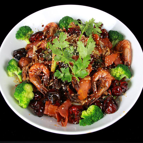 3D龍魚(yú)面-香辣蝦