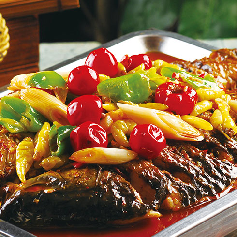 京派瘋狂烤場(chǎng)-酸辣烤魚