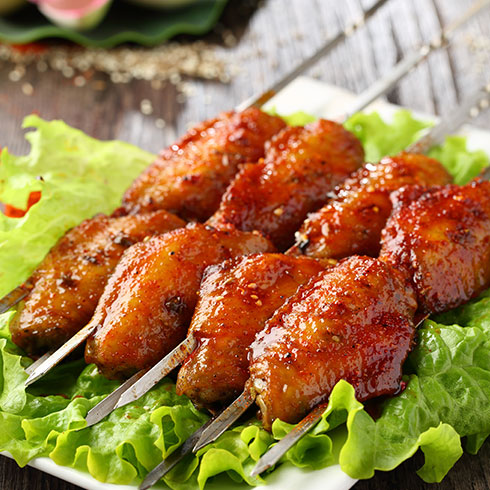 京派瘋狂烤場(chǎng)-蜜汁烤翅