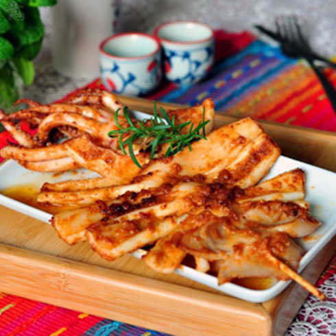 京派瘋狂烤場(chǎng)-烤魷魚