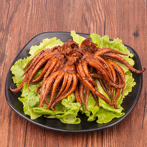 櫻桃小黑鴨-辣鹵魷魚