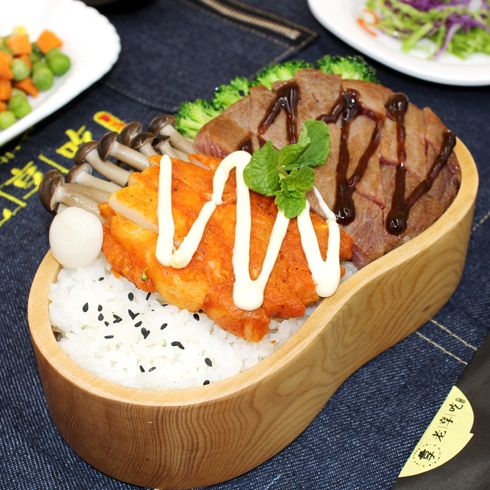 老享吃便當-雙排便當