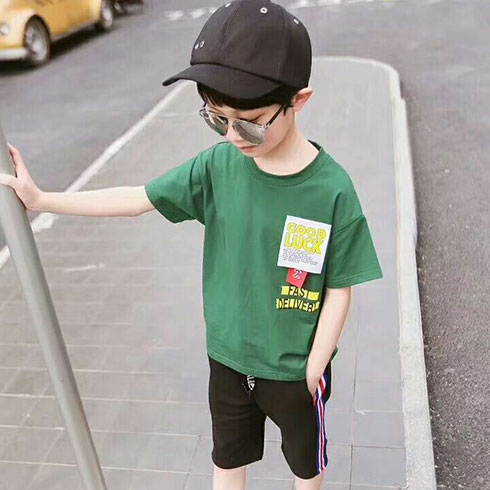 艾尼尼童裝-簡約時尚T恤