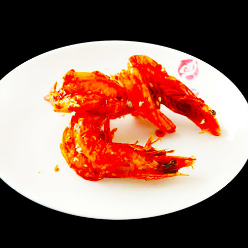 左魚(yú)右蝦火鍋-香辣炸蝦