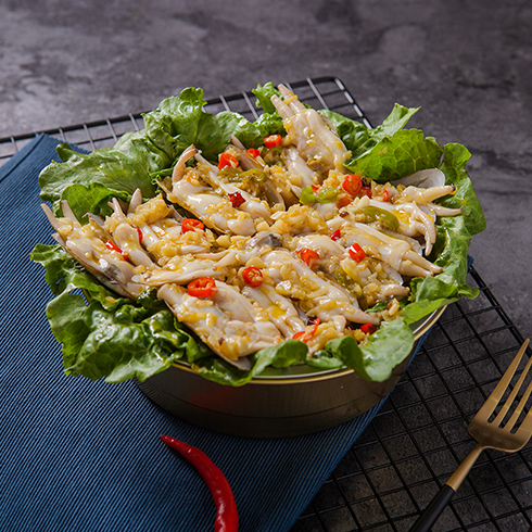 遇見小海鮮-蒜香蟶子