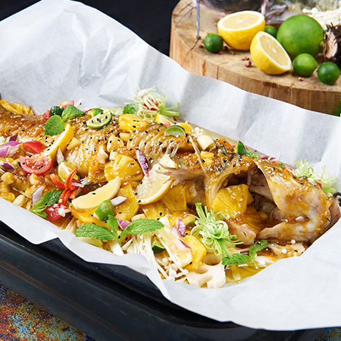 追魚(yú)記快餐-檸檬酸爽紙包魚(yú)