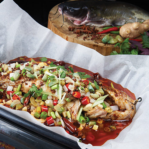 追魚(yú)記快餐-香辣紙包魚(yú)