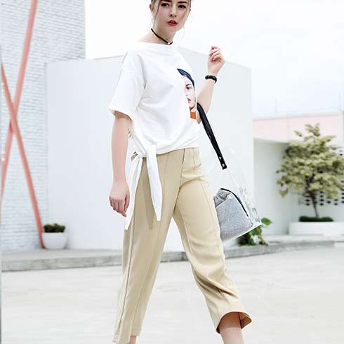 艾米女裝-時(shí)尚寬松夏季套裝