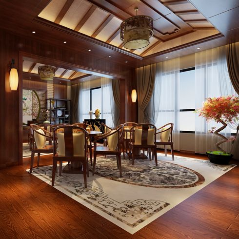 簡豪全屋整裝-復(fù)古風(fēng)餐廳