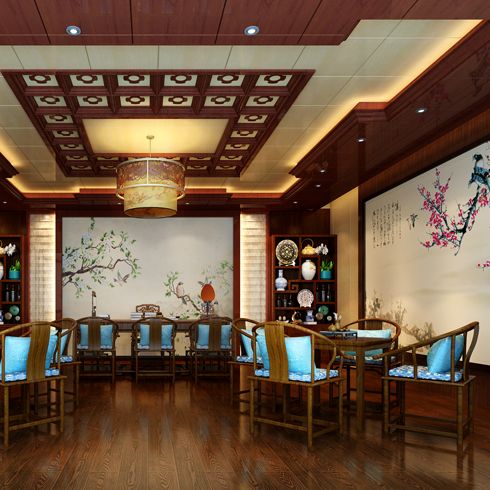 簡(jiǎn)豪全屋整裝-古典中式茶室