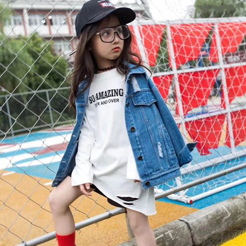 巴布兔韓派童裝-時(shí)尚牛仔外套