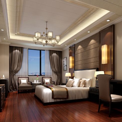 簡(jiǎn)豪全屋整裝-臥室木地板