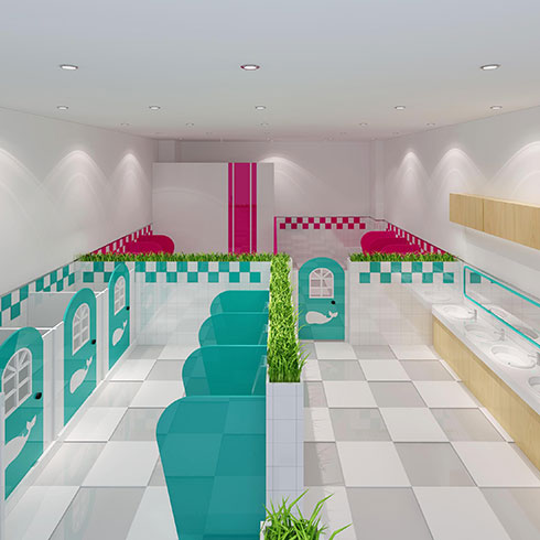 博雅公學兒童成長中心-兒童衛(wèi)生間環(huán)境