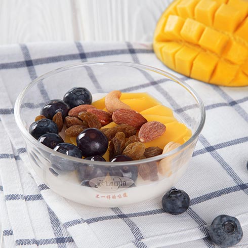 可拉茶飲-堅(jiān)果芒果酸奶布丁