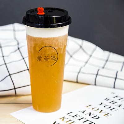 愛(ài)若渴茶飲-烏龍奶蓋茶