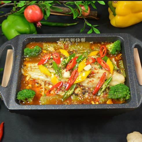 青饞口小份烤魚(yú)-三色彩椒烤魚(yú)