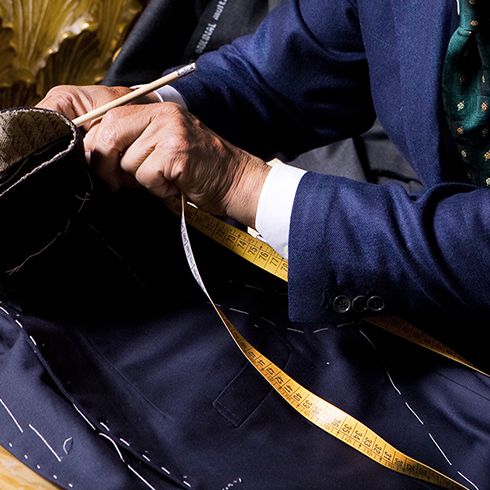 裁圣男裝定制-制作過程