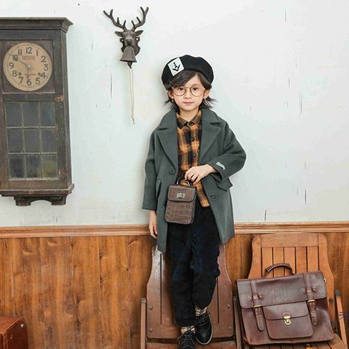 來(lái)自星星的寶貝童裝-時(shí)尚中長(zhǎng)款大衣