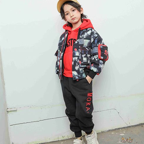 來(lái)自星星的寶貝童裝-飛行員夾克羽絨服