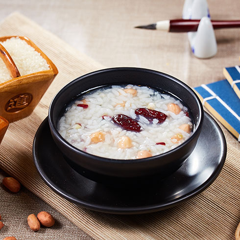 粥府衙門(mén)-紅棗花生粥