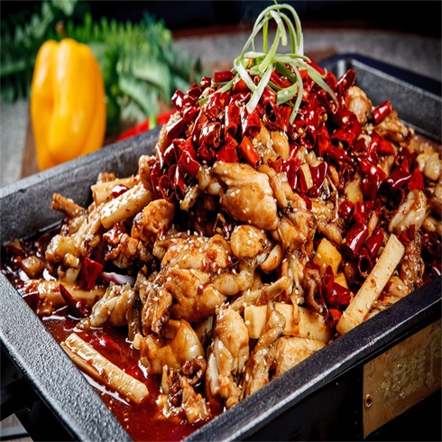 愛(ài)尚逗蛙炭火牛蛙-麻辣炭火牛蛙