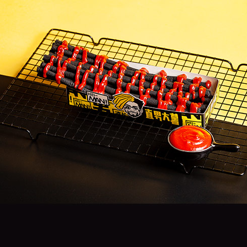 直男大薯-番茄醬黑長薯