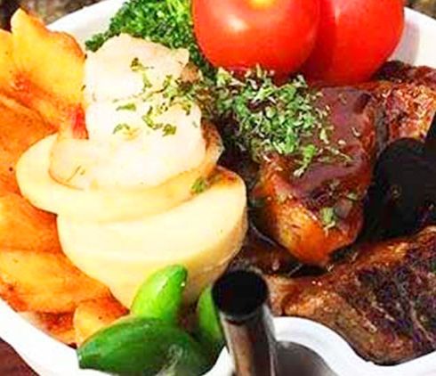 遇見(jiàn)暹羅-雙拼牛排杯