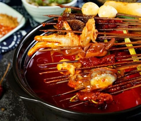 辣三國串串火鍋-郡肝串