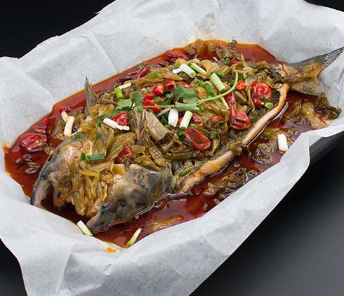 巴國(guó)無(wú)刺紙包魚(yú)-酸菜烤魚(yú)