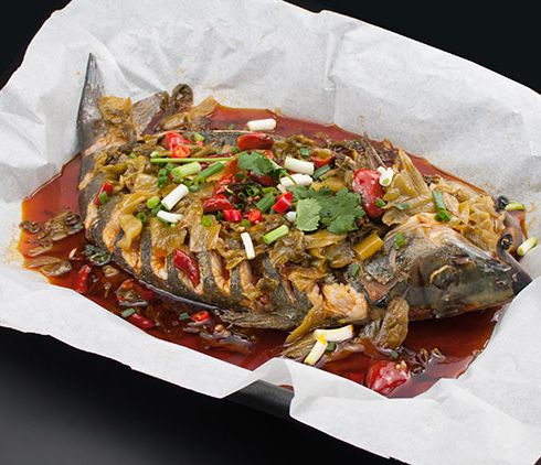 巴國無刺紙包魚-泡椒烤魚