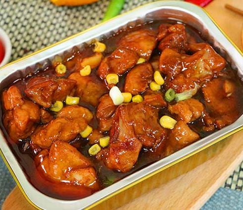 辣悟四寶-秘制雞肉